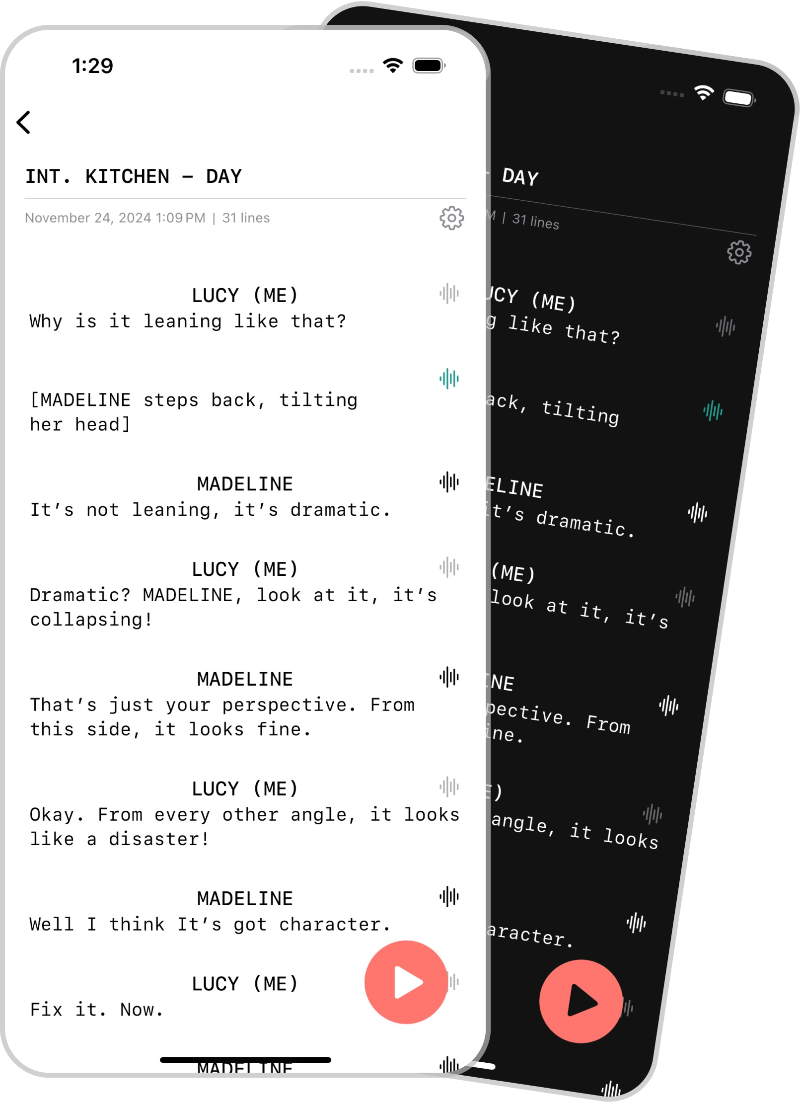 Muse App Interface
